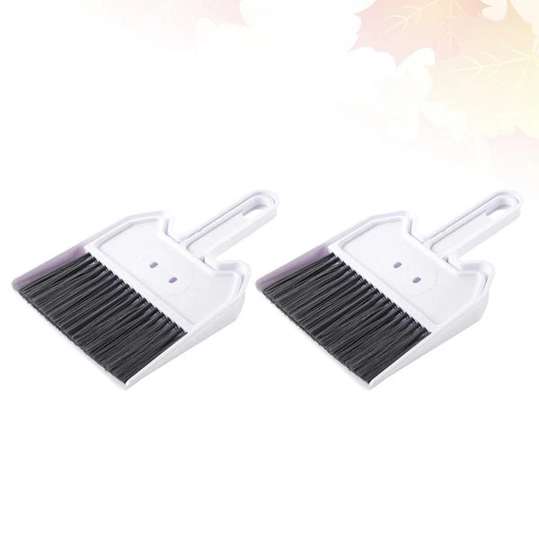 2 Sets Keyboard Cleaning Brush Child Broom with Dustpan Supplies