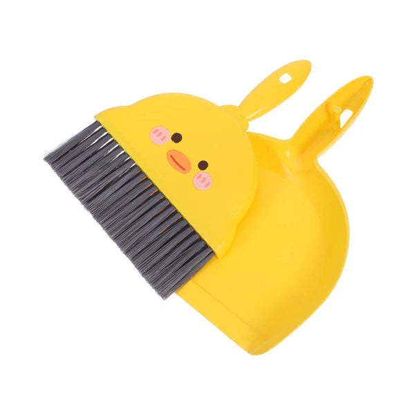 Dustpan Broom Combination Mini Brush and Set Table Small for Desktop Cleaning