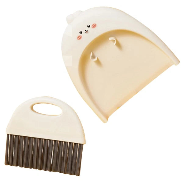 Mini Dustpan Set Baby Child Tabletop Cleaning Brush and Small Plastic Broom