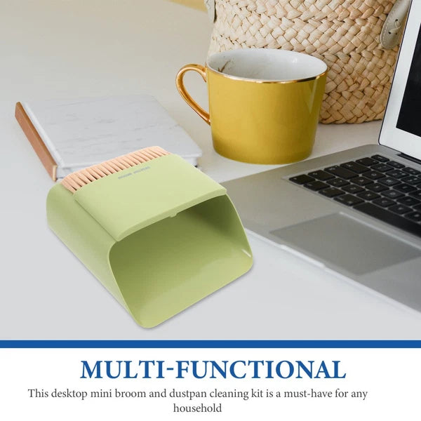 Mini Broom Set Office Hand Brush Dust Pan Cleaning Small Dustpan