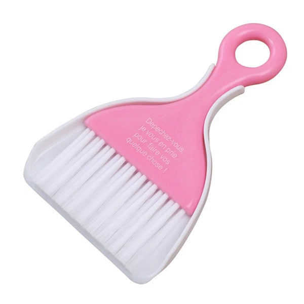 2 Sets Dust Removal Broom Child Keyboard Small Table Top Dustpan