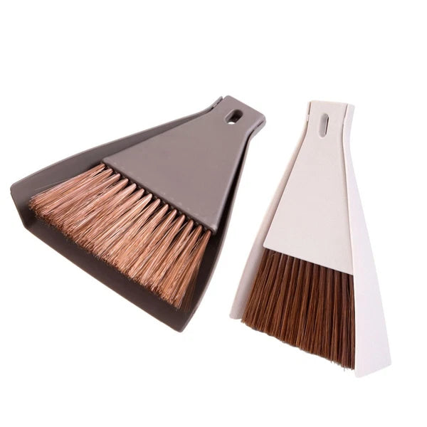 2 Set Preschool Education Broom Desktop Small Dustpan Travel Child Hand with