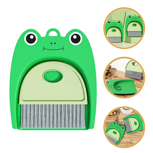 Small Broom Set Child Pupils Cleaning Supplies Mini Brush and Dustpan
