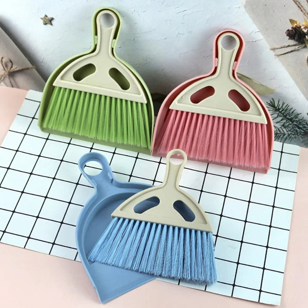 Sets Mini Broom And Dustpan Computer Desktop Scrubbers Cleaning Supply
