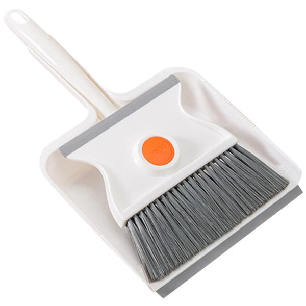 Broom Dustpan Set Child Toddler Desk and Table Cleaning Kit Brushes