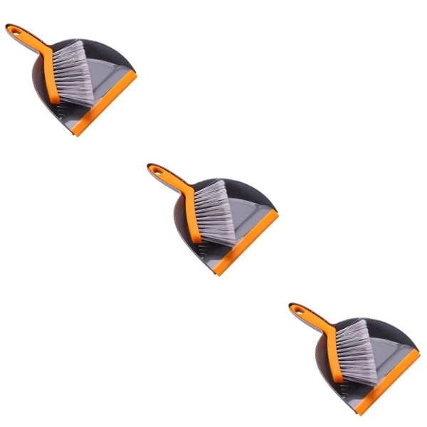 3 PCS Mini Broom Set Dust Pan and Brush Sets Desktop Dustpan Small