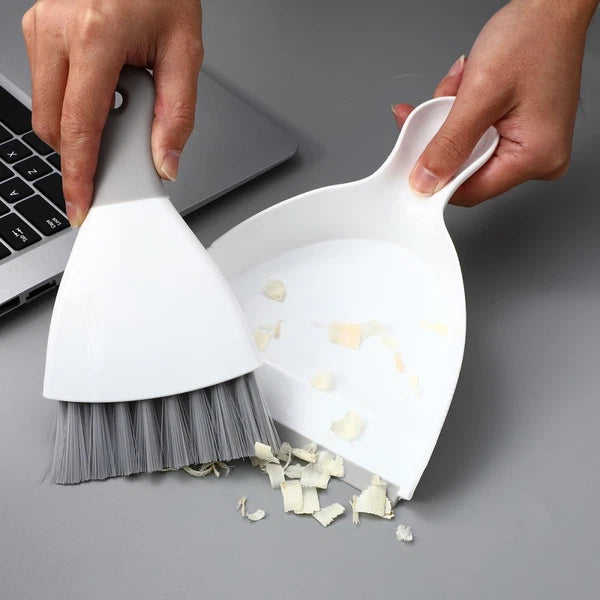 Mini Broom Set Children's Small Dustpan Cage Cleaner Cleaning Utensils