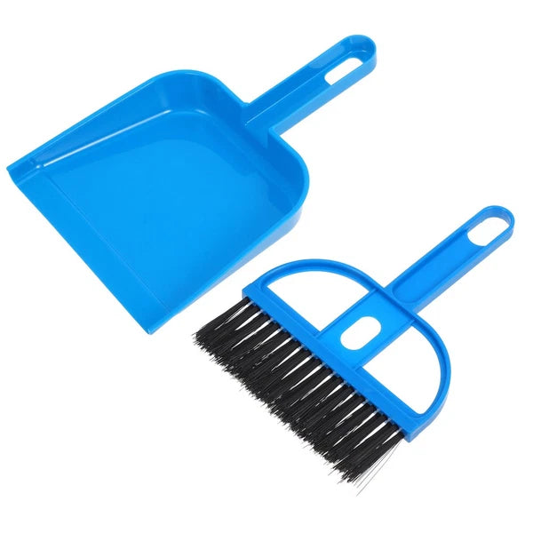 Desktop Broom Set Work Dustpan Brush Toy Children House Cleaning Toys
