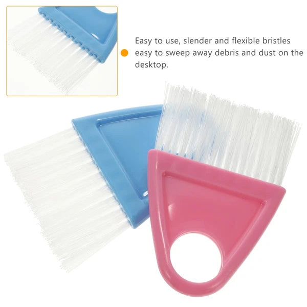 2 Sets Cleaning and Sweeping Bridegroom Desktop Mini Broom Small with Dustpan