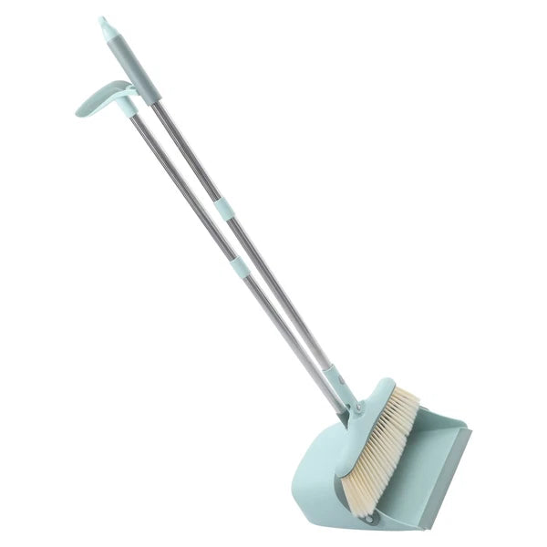 1 Set of Household Broom and Dustpan Reusable Broom Dustpan Home Cleaning