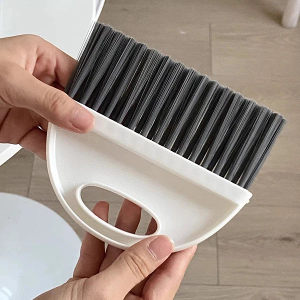Mini Dustpan Set Baby Child Tabletop Cleaning Brush and Small Broom