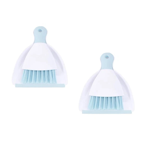 2 PCS Convenient Small Dustpan Set Cleaning Broom Household Supplies
