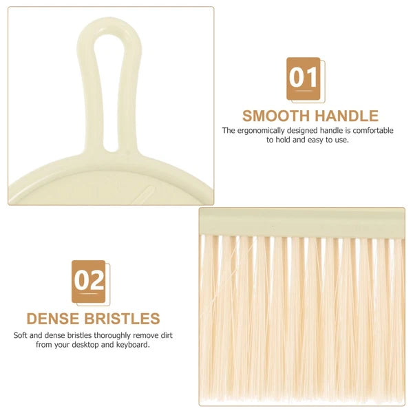 Cleaning Brush Set Dust Pan and Broom Desktop Mini Child Dustpan