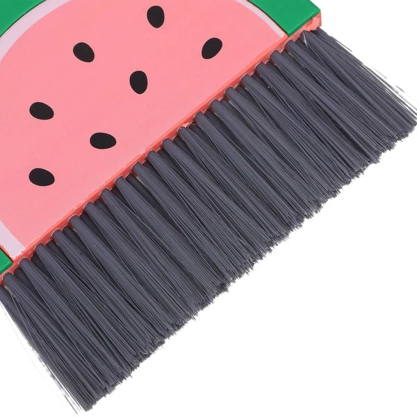 Mini Broom Set Desktop Small Dustpan Sweeping Brush and Child Dad