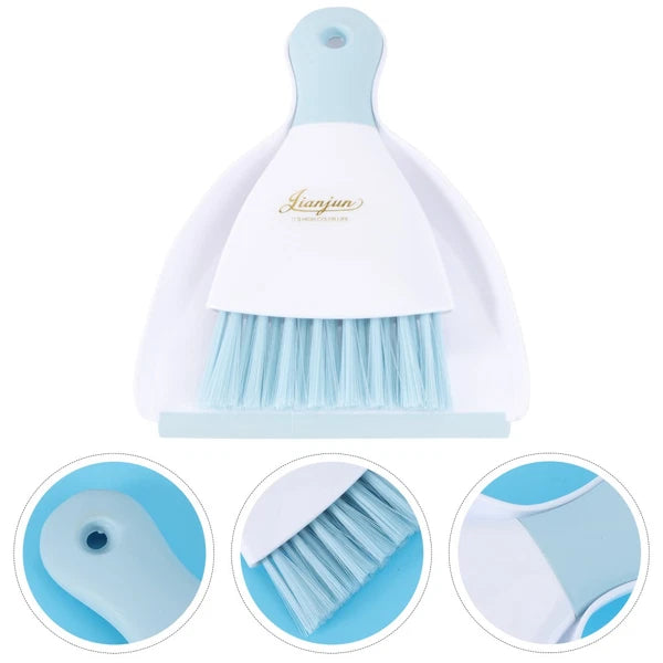 2 PCS Convenient Small Dustpan Set Cleaning Broom Household Supplies
