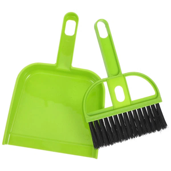 Desktop Broom Set Miniature Dustpan Brush Child Detail Car Detailing