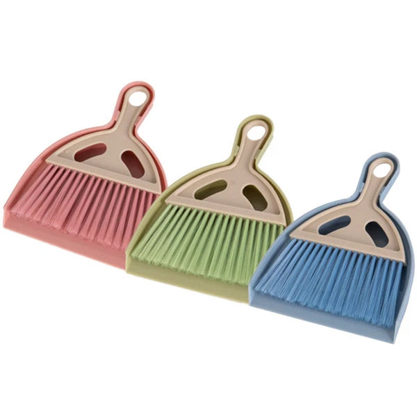 Sets Mini Broom And Dustpan Computer Desktop Scrubbers Cleaning Supply