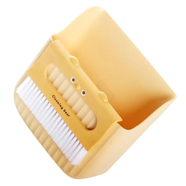 Cleaning Broom Set Mini Desk Brush Dust Pan and Brushes Counter Top