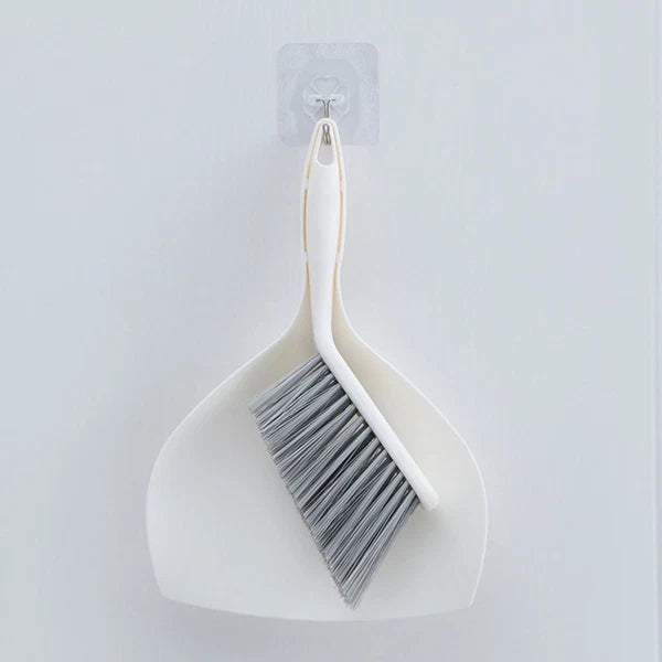 2 Sets Desktop Cleaning Kit Accessories Broom Dustpan Combination