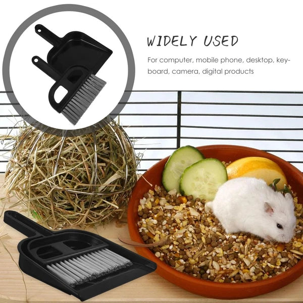 Broom Dustpan Set Handy Mini Broom And Car Care Brush-