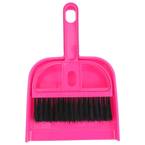 Desktop Broom Set Work Child Tabletop Dustpan Brush Miniature Detailing Toy