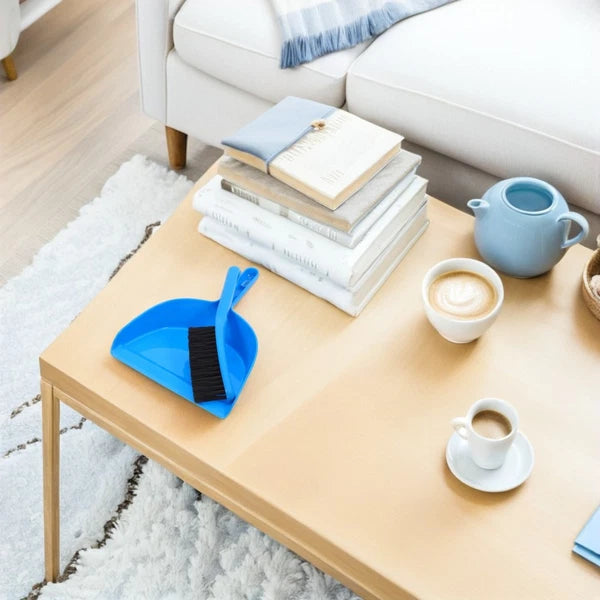 Billiards Cleaning Brush Set Mini Broom and Dustpan Hand Sweeper