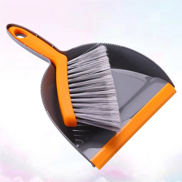 2 Pack Mini Broom Set Dust Pan and Brush Sets Desktop Small Dustpan