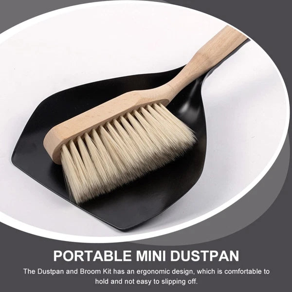 Garbage and Broom Set Child Desktop Mini Sweeping Brush Dustpan Handheld