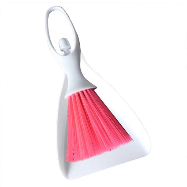 2 Sets Desktop Broom Portable Dustpan Brush Counter Household Supplies
