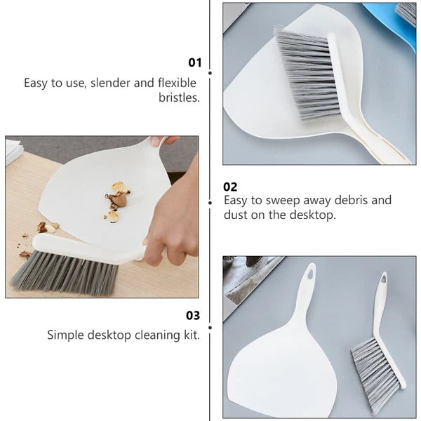 Mini Dustpan Broom Set Child Desktop and Brooms Household Cleaning Tools