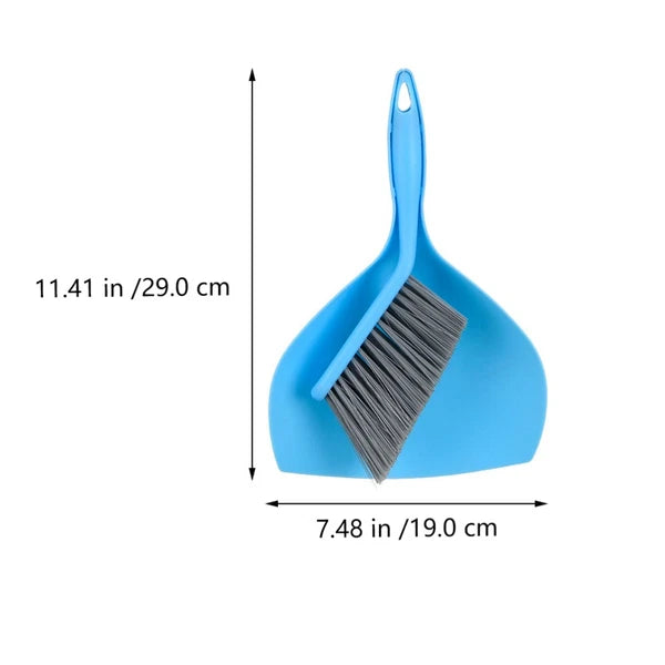 Mini Broom Set Small Dustpan and Brush Household Cleaning Supplies Desktop