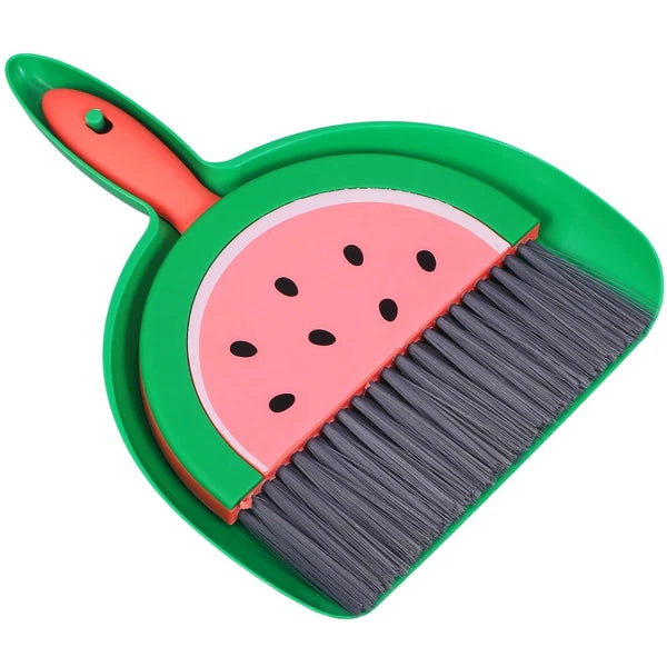 Mini Broom Set Child Desktop Small Dustpan Sweeping Brush and with