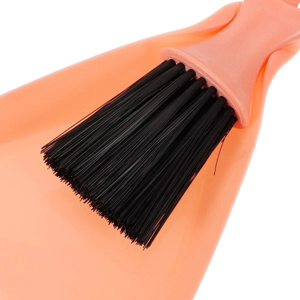 Cleaning Tool Set Small Animal Cage Brush Handheld Broom with Dustpan