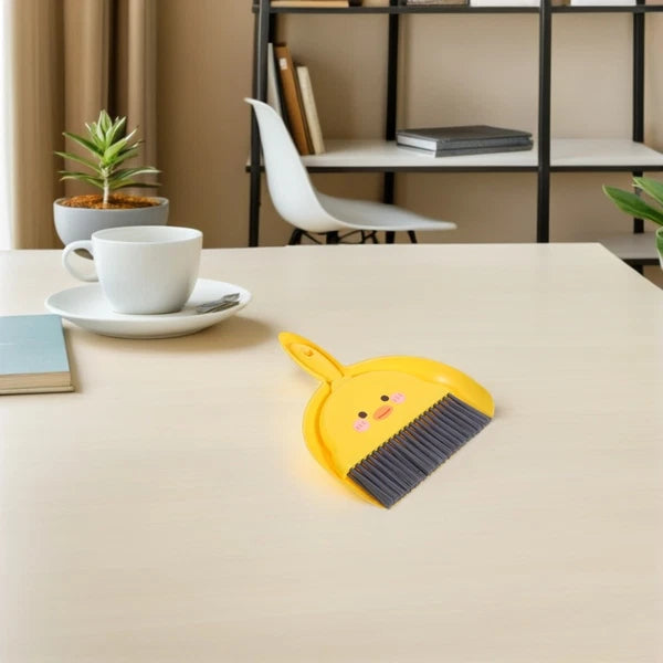 Dustpan Broom Combination Mini Brush and Set Table Small for Desktop Cleaning
