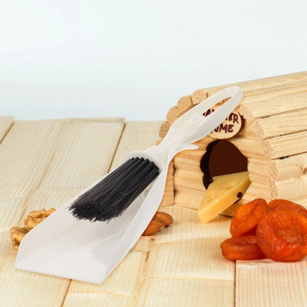 Cleaning Tool Set Mini Hamster Brushes Sets Cage Sweeper Broom and Dustpan with