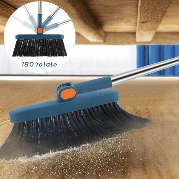 3pcs/set Long Handle Dustpan and Broom Set Dust Pan Brush Set Indoor Home Garden