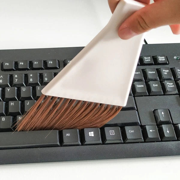 2 Set Preschool Education Broom Travel Child Dusting Brush Mini Dustpan and