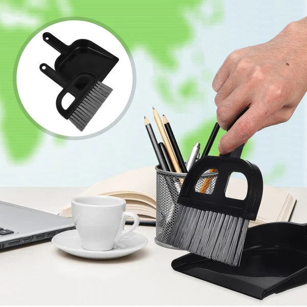 Broom Dustpan Set Handy Mini Broom And Car Care Brush-