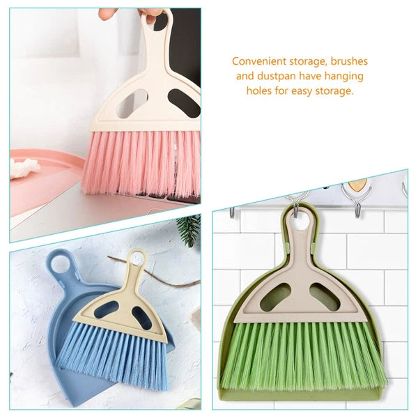 Sets Mini Broom And Dustpan Computer Desktop Scrubbers Cleaning Supply