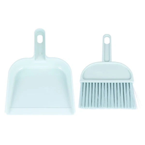 2 Sets Mini Dustpan Broom Pet Cage Cleaning Supplies Small Brush