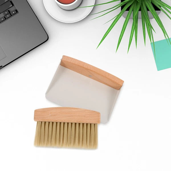 Desktop Cleaning Kit Child Travel Mini Broom for Coffee Bar Small Dustpan