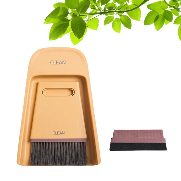 Key Board Cleaner Household Broom Dustpan Set Desktop Broom Set