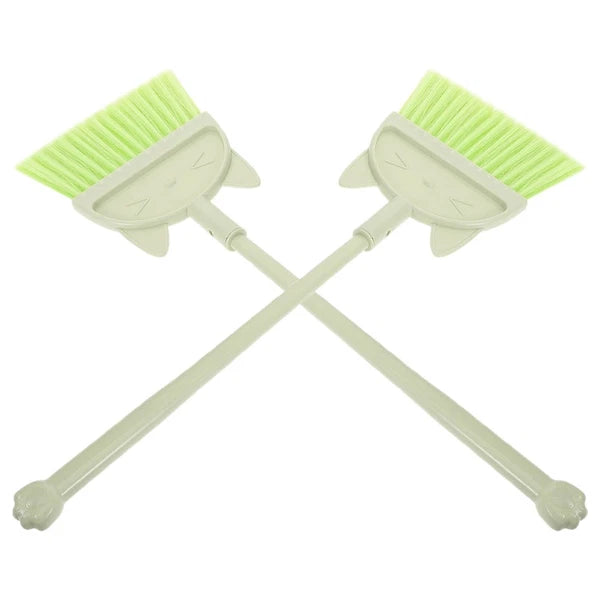 2 Pcs Children's Broom Set Toddler Baby Crumb Sweeper Kids Dustpan and