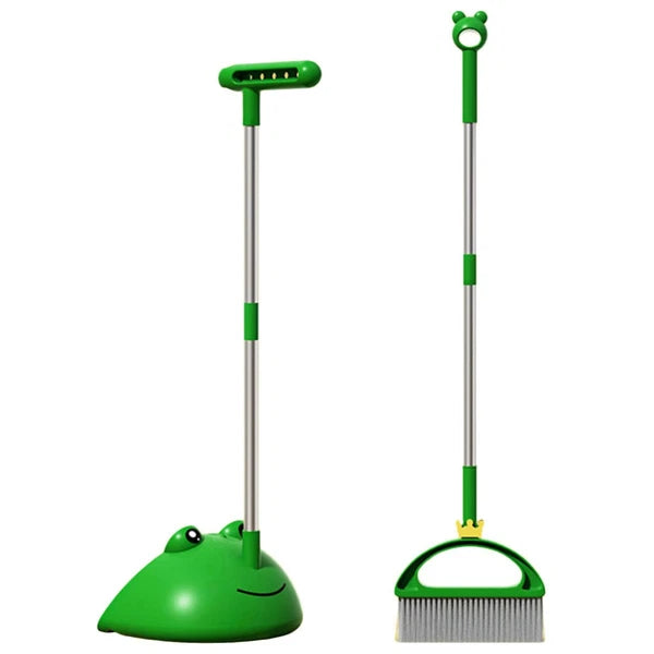 Children's Broom Set Student Household Cleaning Tools with Dust Pan