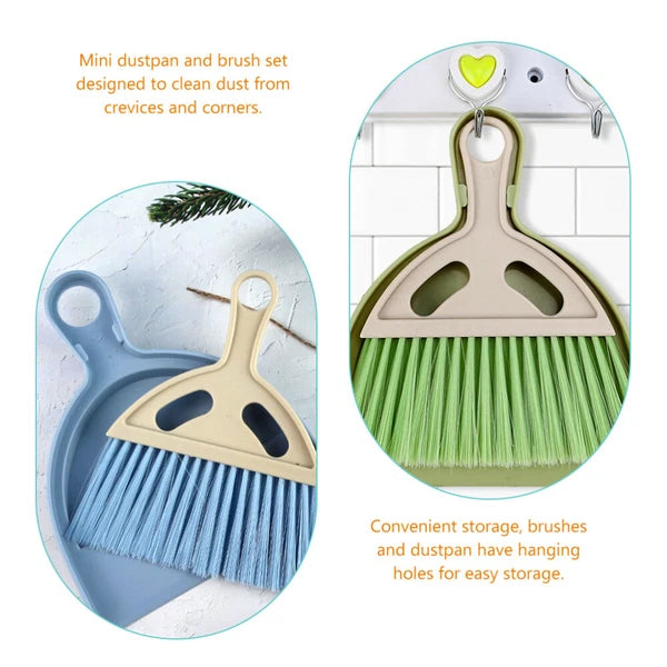 Sets Mini Broom And Dustpan Computer Desktop Scrubbers Cleaning Supply