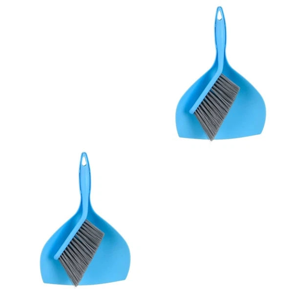 Mini Broom Set Tiny Dustpan and Brush Home Cleaning Accessory Desktop