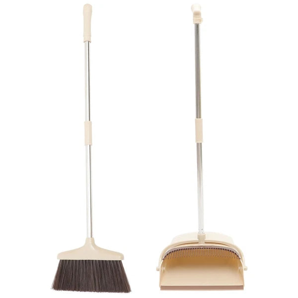 1 Set of Broom and Dustpan Set Multi-functional Household Cleaning Broom