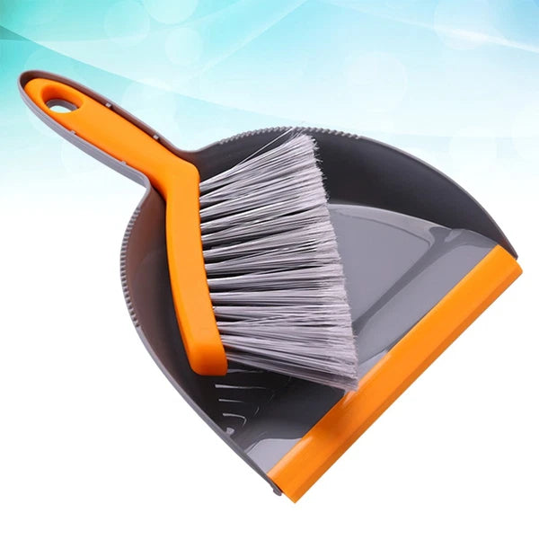 2 Pack Mini Broom Set Dust Pan and Brush Sets Desktop Small Dustpan