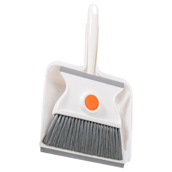 Broom Dustpan Set Child Toddler Desk and Table Cleaning Kit Brushes