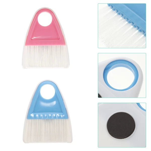 2 Sets Cleaning and Sweeping Bridegroom Desktop Mini Broom Small with Dustpan